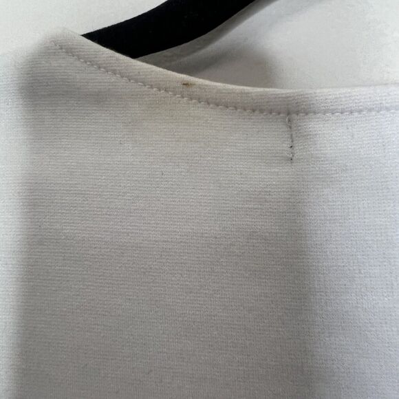 Lauren Ralph Lauren Dress Women's Small Blue White Tie Front Sleeveless Preppy - Picture 5 of 7